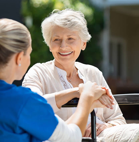 Compassionate caregiver providing post-hospital support in Austin, TX.